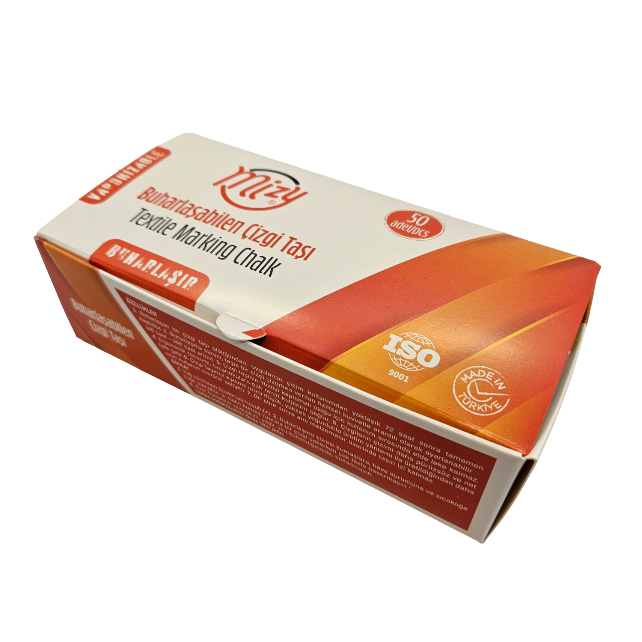 Çizgi TaşlarıMizyBuharlaşabilen Renkli Çizgi Taşı 50 Adet 