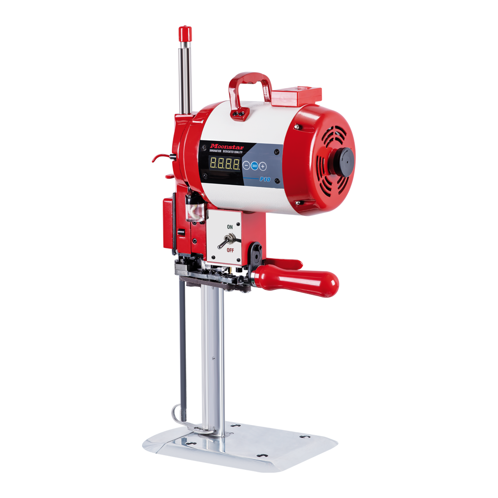 Kesim Makineleri ve EkipmanlarıMoonstarDik Kumaş Kesim Motoru 1600W 5000 Devir Kırmızı-Siyah Kafa  / PLS-P10 10İNÇ