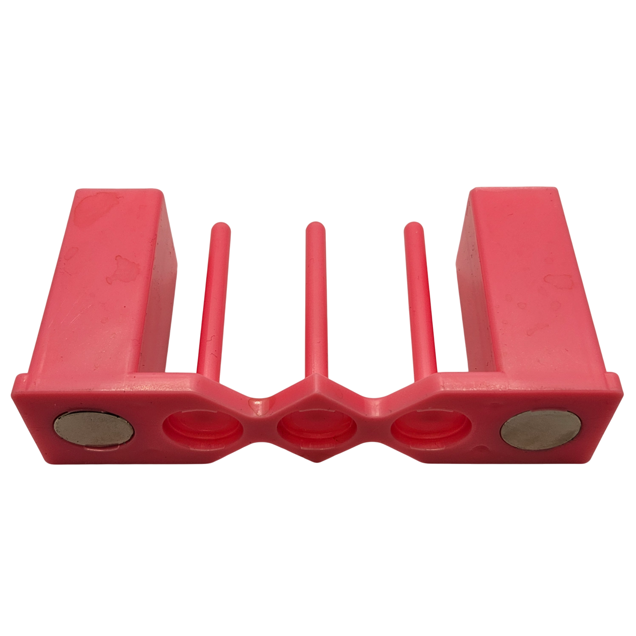 Sarf Malzeme ÇeşitleriMoonstarDikiş Makinesi Mıknatıslı Masura Koyma Aparatı 3'lü Çift Kutulu Pembe