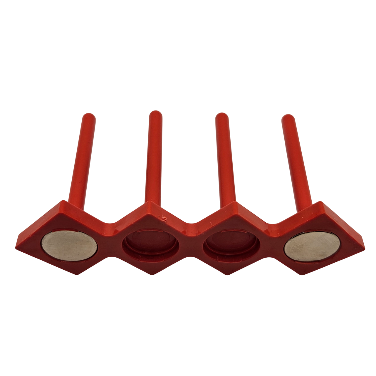 Sarf Malzeme ÇeşitleriMoonstarDikiş Makinesi Mıknatıslı Masura Koyma Aparatı 4'lü Kırmızı