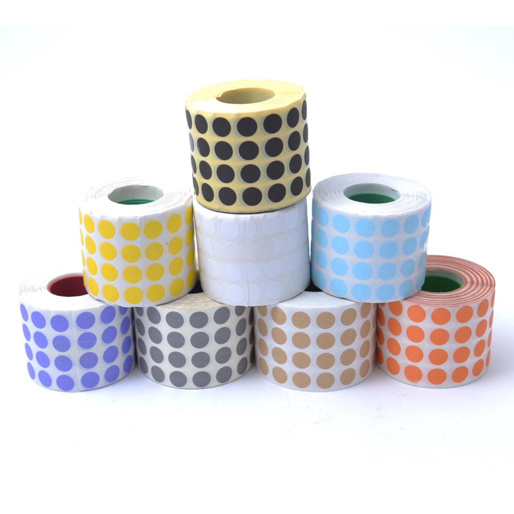 Etiket ÇeşitleriMoonstarEtiketleme Makinesi Nokta Etiket Fuşya