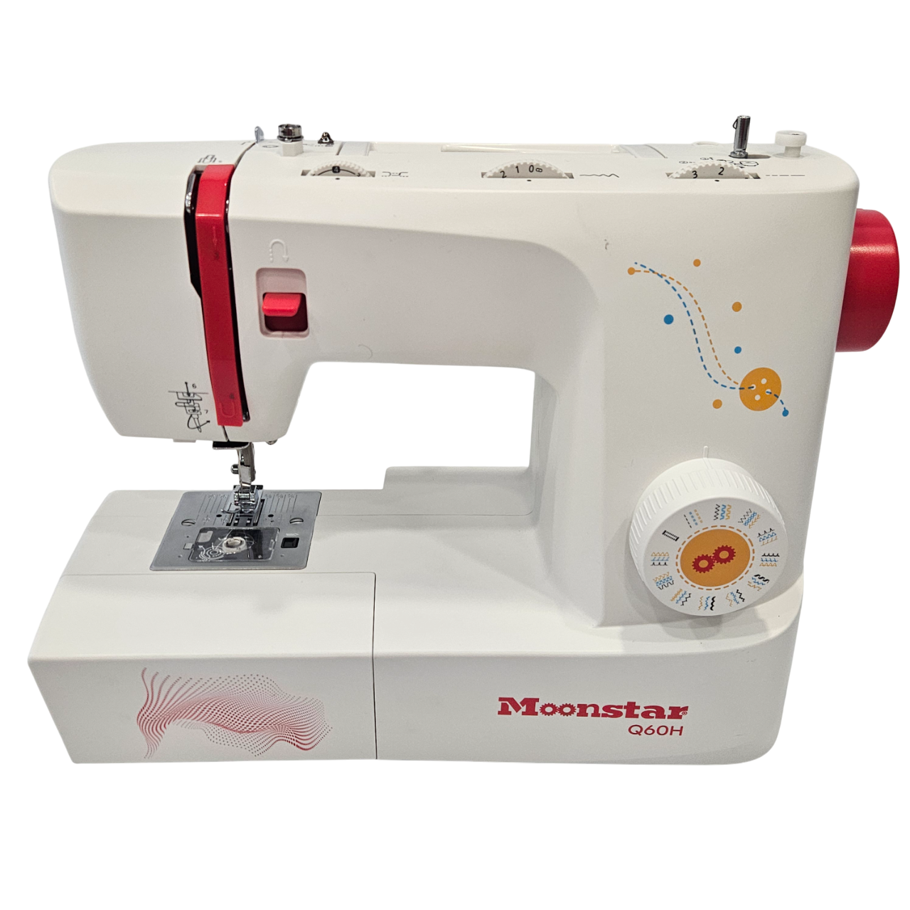 Ev Tipi Dikiş MakineleriMoonstarEv Tipi 32 Desenli Düz Dikiş , Zikzak ve Piko Makinesi / Q60H