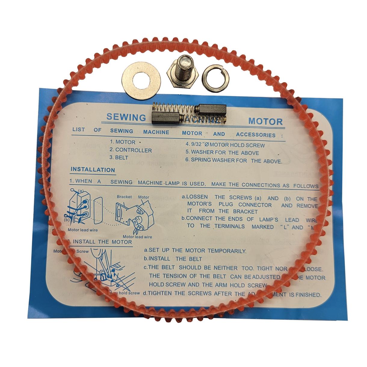 Sarf Malzeme ÇeşitleriMoonstarEv Tipi Aile Dikiş Makinesi Motoru 220V-100W (%100 Bakır) / 63HF-100