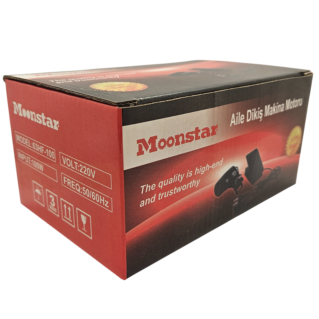 Sarf Malzeme ÇeşitleriMoonstarEv Tipi Aile Dikiş Makinesi Motoru 220V-100W (%100 Bakır) / 63HF-100