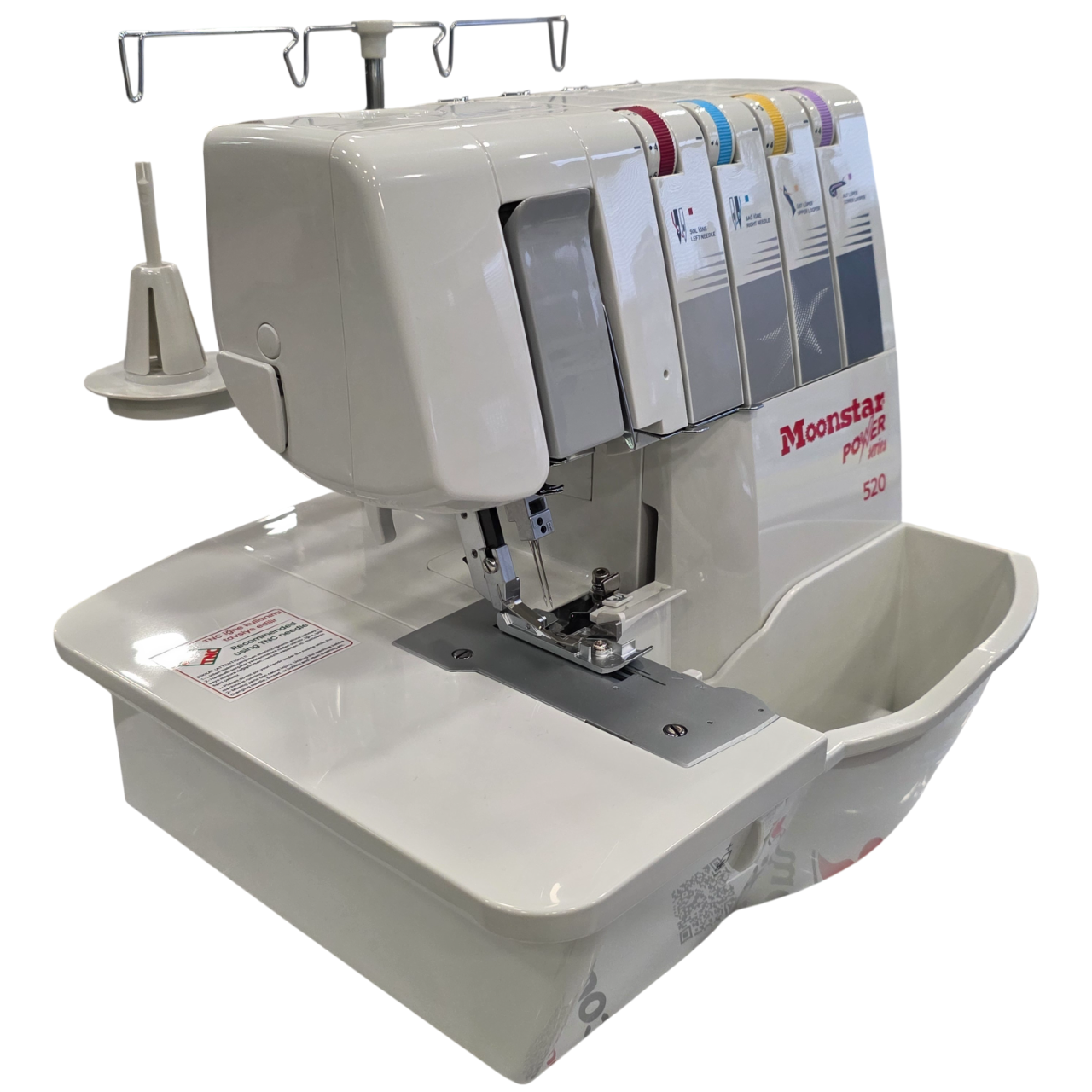 Ev Tipi Dikiş MakineleriMoonstarEv Tipi Çok Fonksiyonlu Profesyonel Overlok Dikiş Makinesi 2-3-4 İplik / Model 520