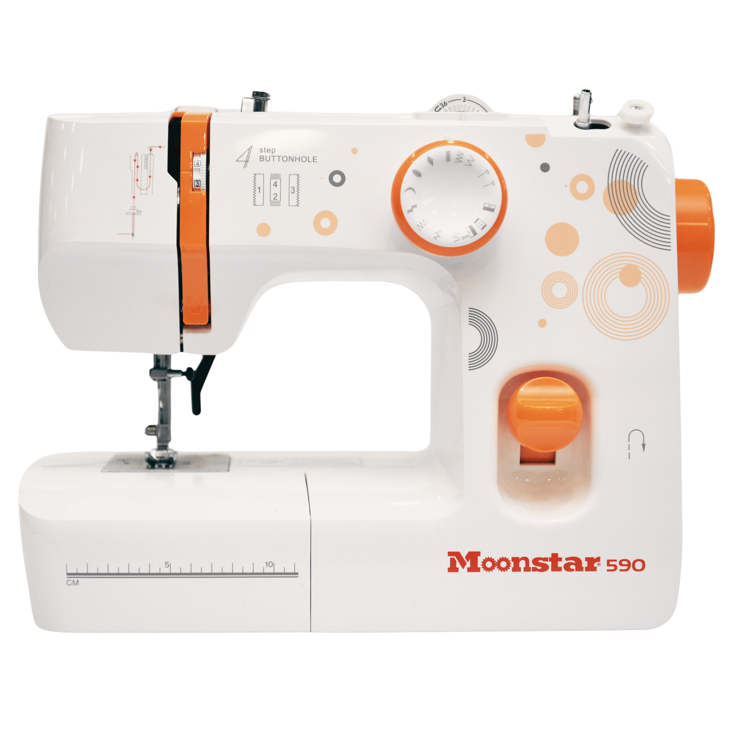 Ev Tipi Dikiş MakineleriMoonstarEv Tipi Düz Dikiş Makinesi 12 Desenli / Model 590