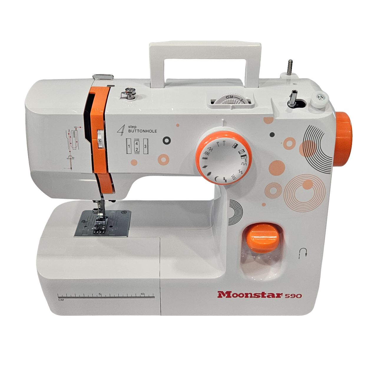 Ev Tipi Dikiş MakineleriMoonstarEv Tipi Düz Dikiş Makinesi 12 Desenli / Model 590