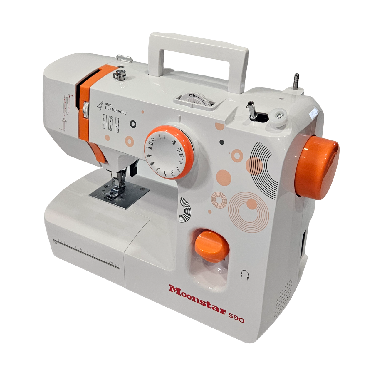 Ev Tipi Dikiş MakineleriMoonstarEv Tipi Düz Dikiş Makinesi 12 Desenli / Model 590