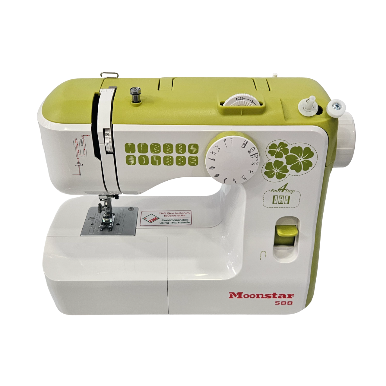 Ev Tipi Dikiş MakineleriMoonstarEv Tipi Düz Dikiş Makinesi 12 Desenli / Model 588