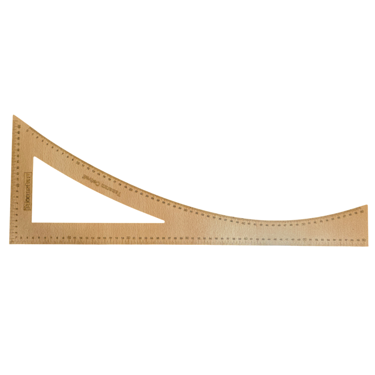 Cetvel ÇeşitleriMoonstarFransız Kurvesi Ahşap Riga Cetvel Takım (7 Parça Kutulu)