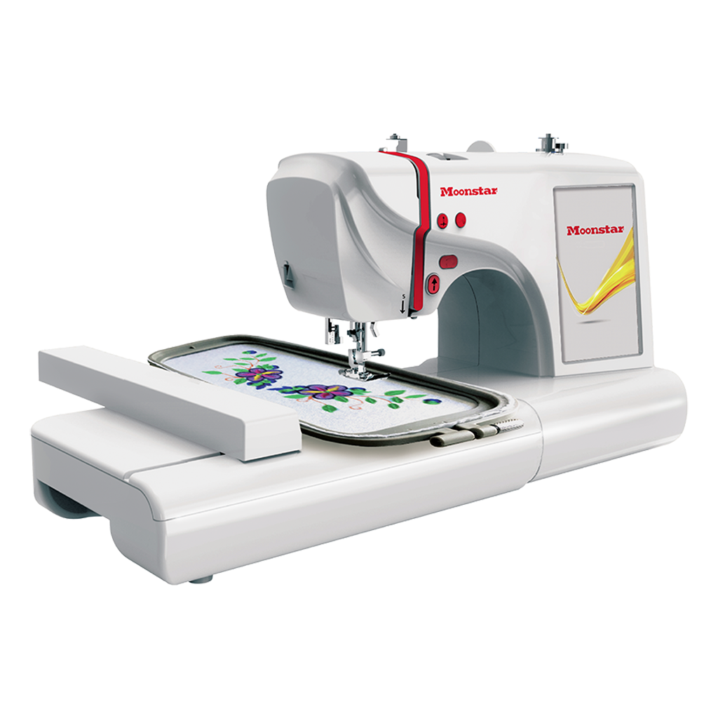 Ev Tipi Dikiş MakineleriMoonstarModel ES5 Ev Tipi Elektronik Dikiş Nakış ve Piko Makinesi / ES5