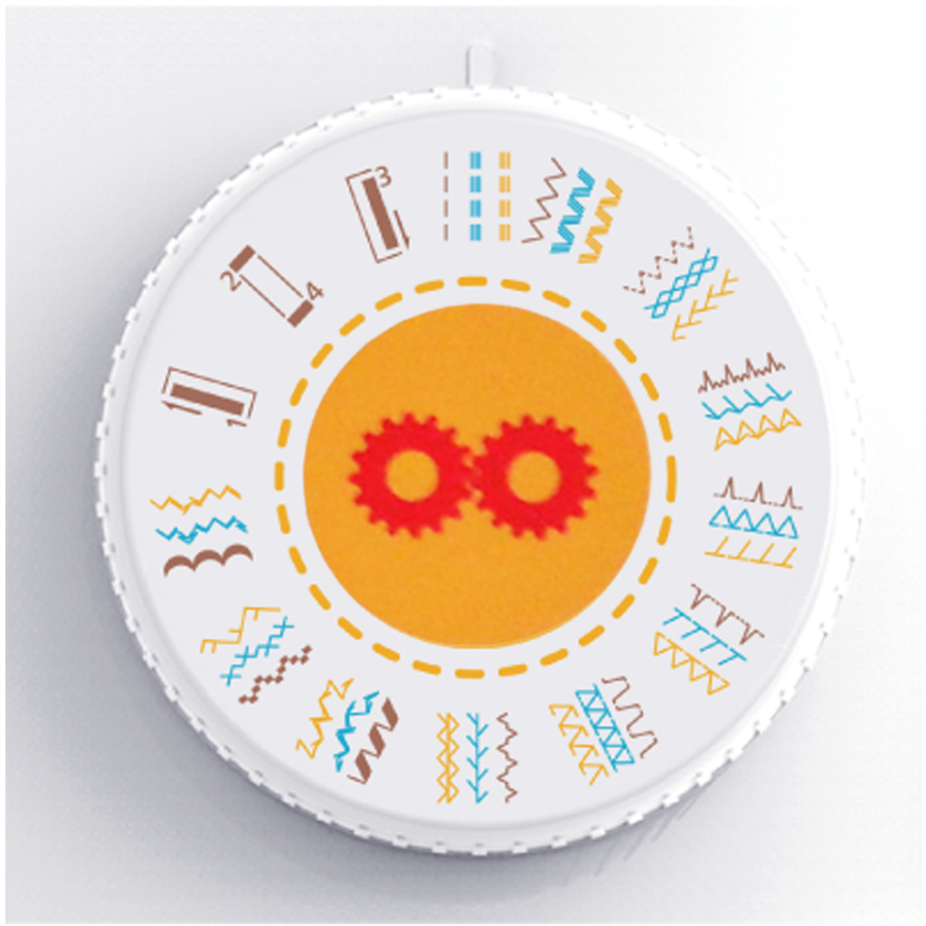 Ev Tipi Dikiş MakineleriMoonstarModel Q60H Ev Tipi 32 Desenli Düz Dikiş , Zikzak ve Piko Makinesi 