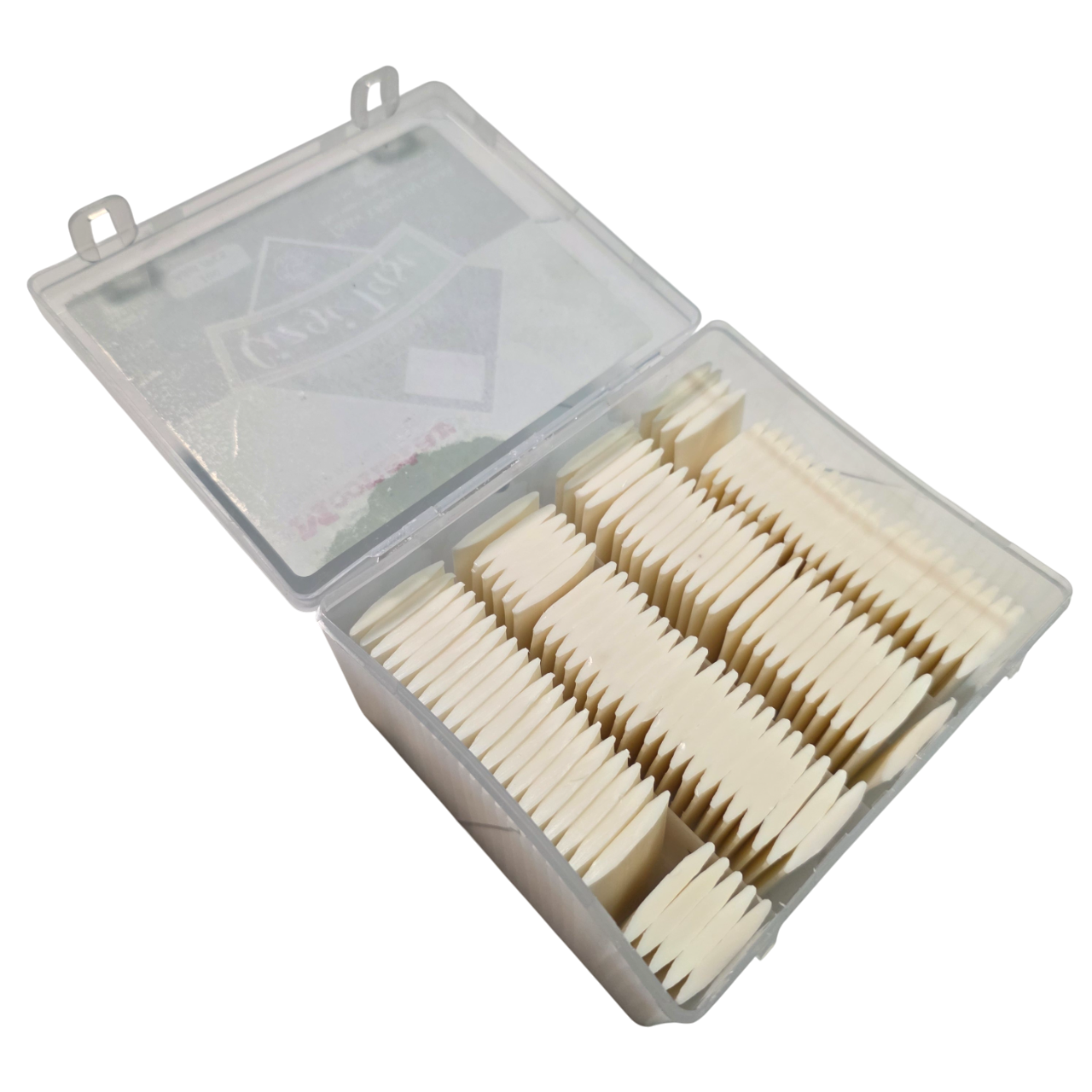 Çizgi TaşlarıMoonstarPlastik Kutulu Sabun Çizgi Taşı Beyaz 100 Adet