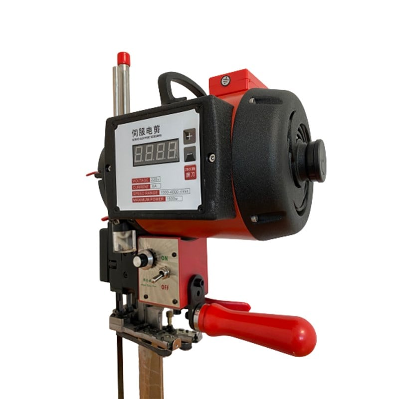 Kesim Makineleri ve EkipmanlarıMoonstarDik Kumaş Kesim Motoru 1600W Kırmızı-Siyah Kafa (Hız Ayarlı) / PLS-988 10İNÇ