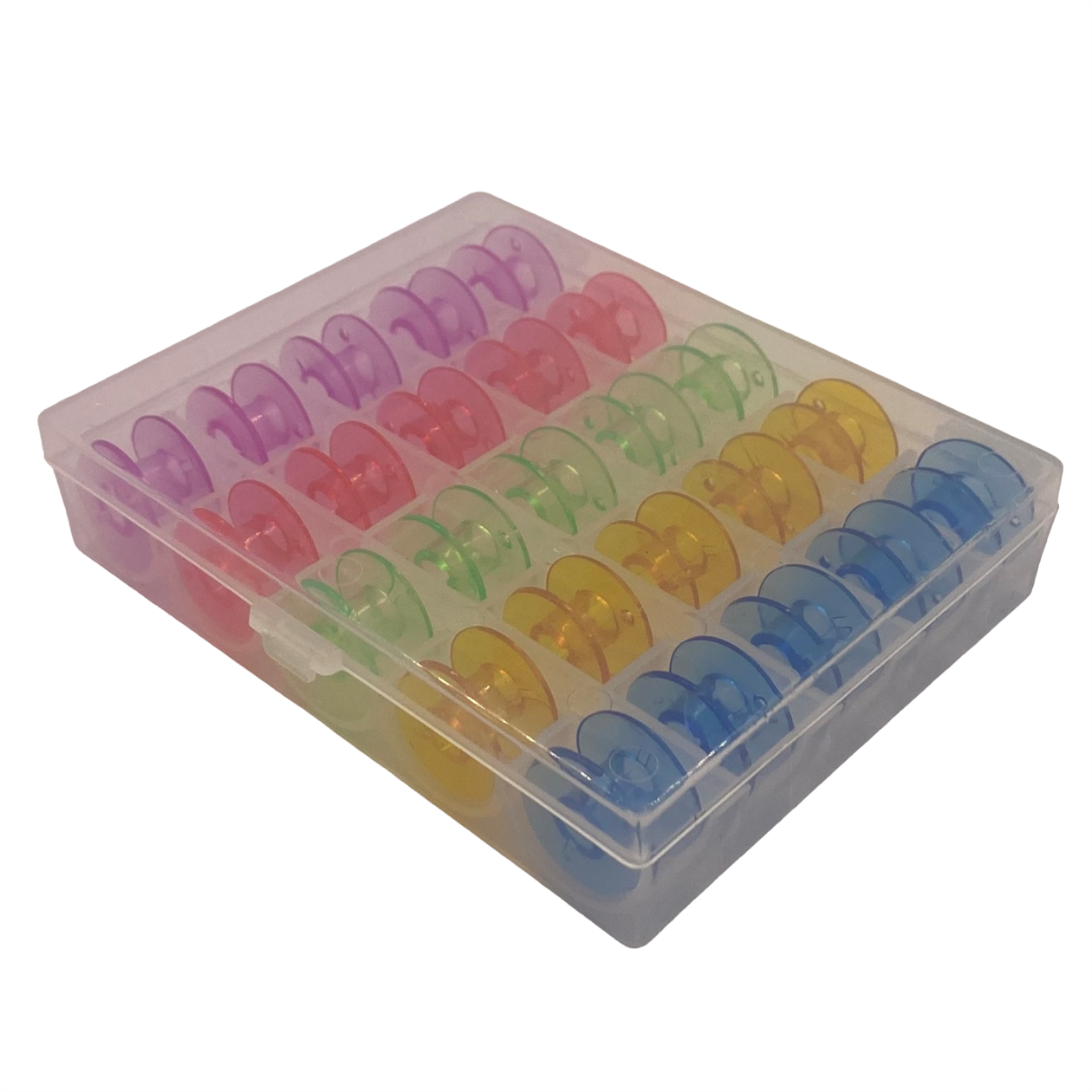 Masura ÇeşitleriMoonstarEv Tipi Aile Dikiş Makinesi Plastik Geniş Masura Renkli (Kutulu) / HM2518M 25ADET