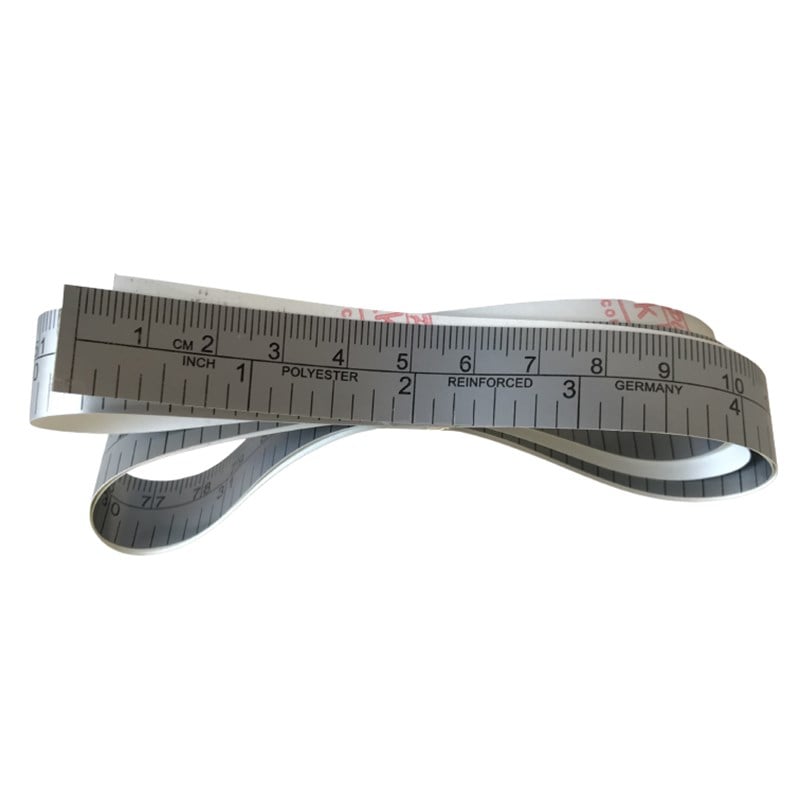 Mezura ÇeşitleriMoonstarMakine Tabla Üstü Yapışkanlı Mezura 1 Metre