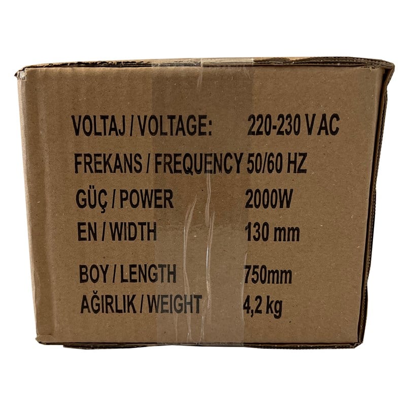 Paskara ÜtüleriMoonstarPastal Ütüsü 2000W (Ahşap Saplı) / MSPU2022