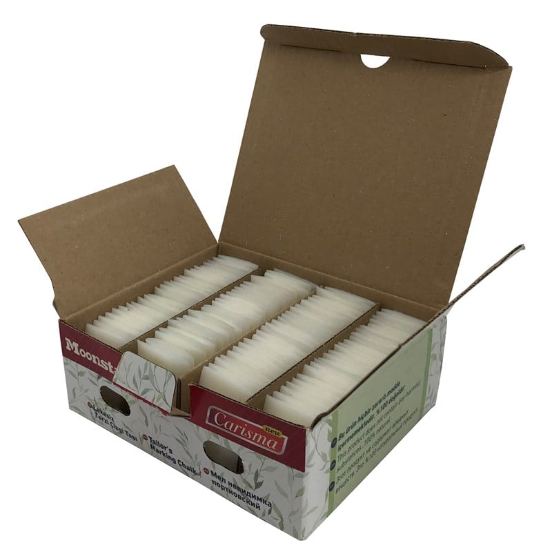 Çizgi TaşlarıMoonstarSabun Çizgi Taşı Beyaz 100 Adet / CARISMA-02