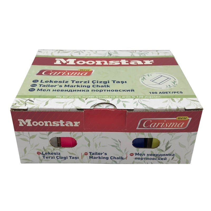 Çizgi TaşlarıMoonstarSabun Çizgi Taşı Karışık 100 Adet / CARISMA-01