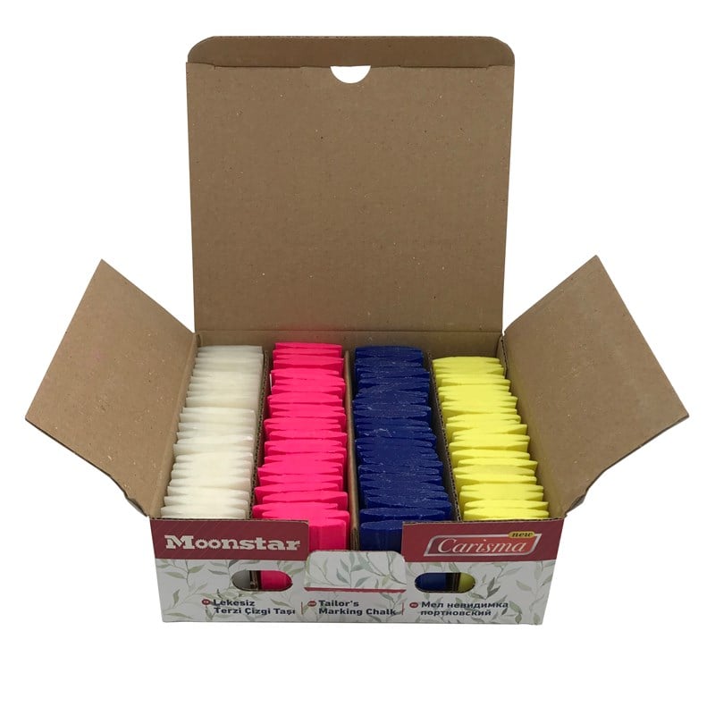 Çizgi TaşlarıMoonstarSabun Çizgi Taşı Karışık 100 Adet / CARISMA-01