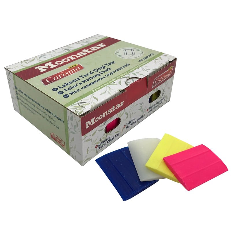 Çizgi TaşlarıMoonstarSabun Çizgi Taşı Karışık 100 Adet / CARISMA-01