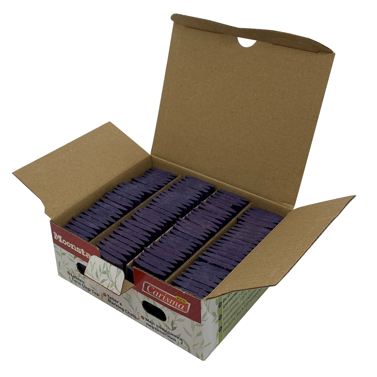 Çizgi TaşlarıMoonstarSabun Çizgi Taşı Mor 100 Adet / CARISMA-07