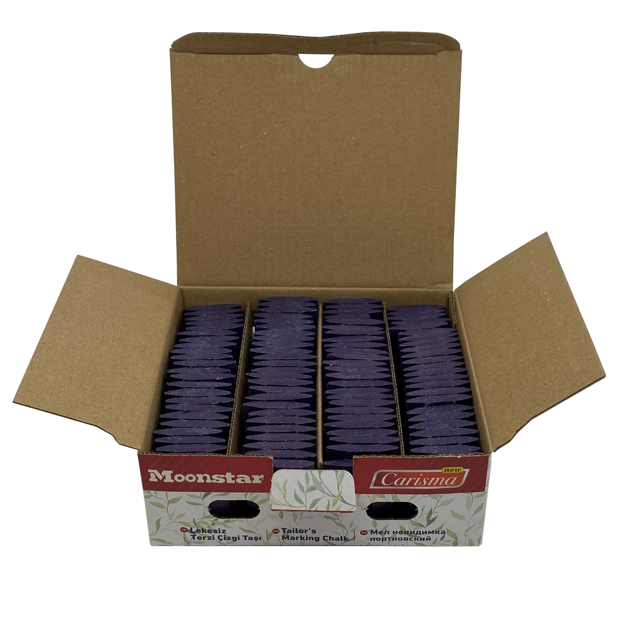 Çizgi TaşlarıMoonstarSabun Çizgi Taşı Mor 100 Adet / CARISMA-07