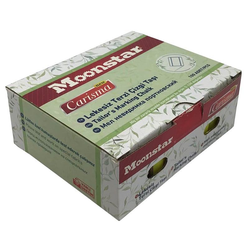 Çizgi TaşlarıMoonstarSabun Çizgi Taşı Sarı 100 Adet / CARISMA-05