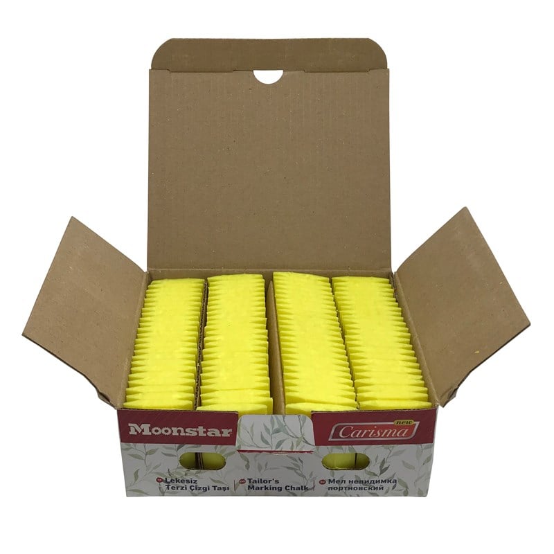 Çizgi TaşlarıMoonstarSabun Çizgi Taşı Sarı 100 Adet / CARISMA-05