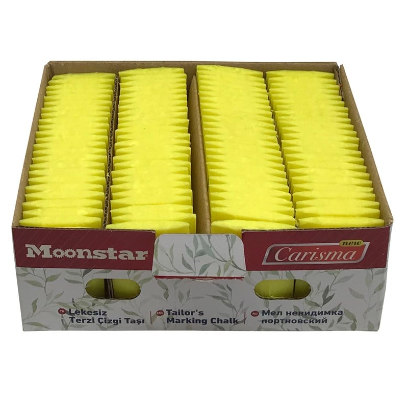 Çizgi TaşlarıMoonstarSabun Çizgi Taşı Sarı 100 Adet / CARISMA-05