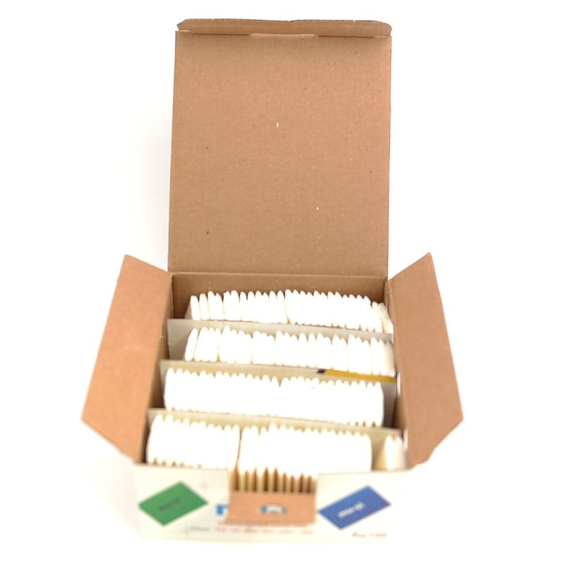 Çizgi TaşlarıMuşiSabun Çizgi Taşı Beyaz 100 Adet / MUSI-02