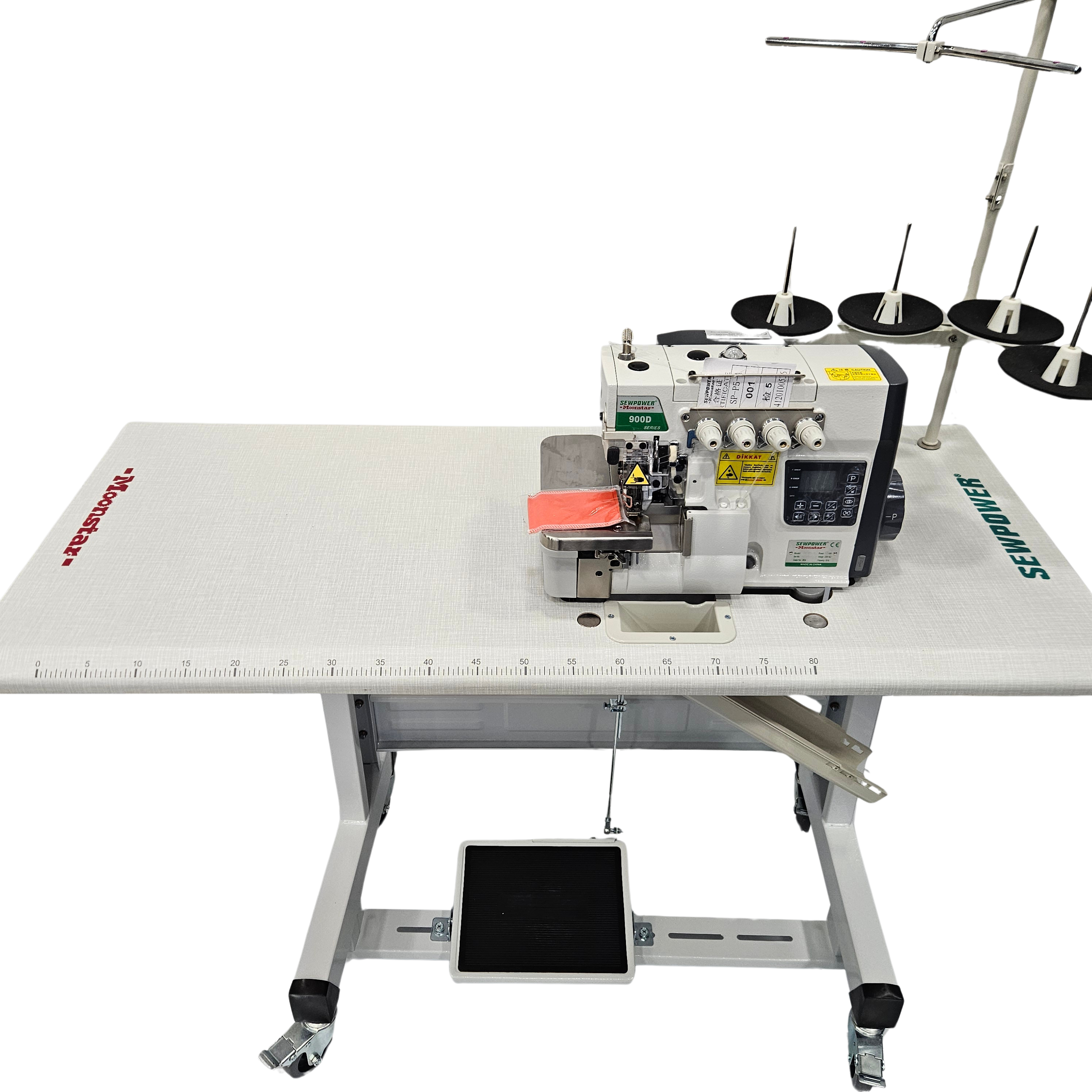 Sanayi Tipi Dikiş MakineleriSewpower - MoonstarOverlok Dikiş Makinesi 3-4 İplik / SP-P5-4