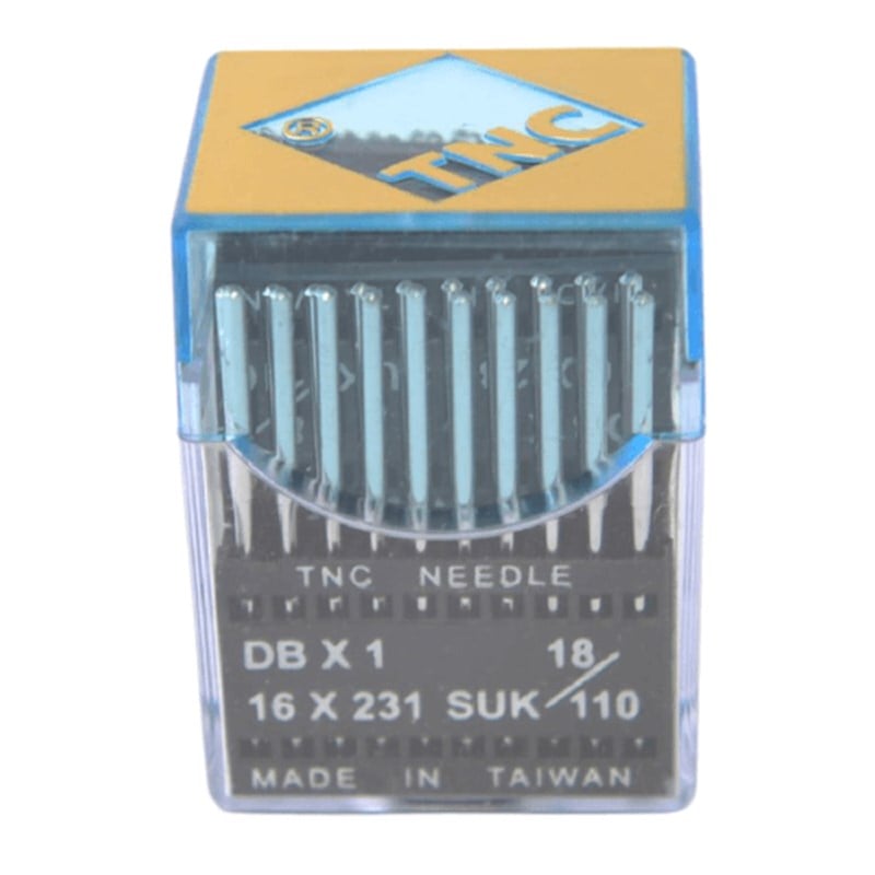 Düz Dikiş İğnesiTNCDüz Makine İnce Dip Dikiş İğnesi / DBX1 SUK 18/110 100ADET