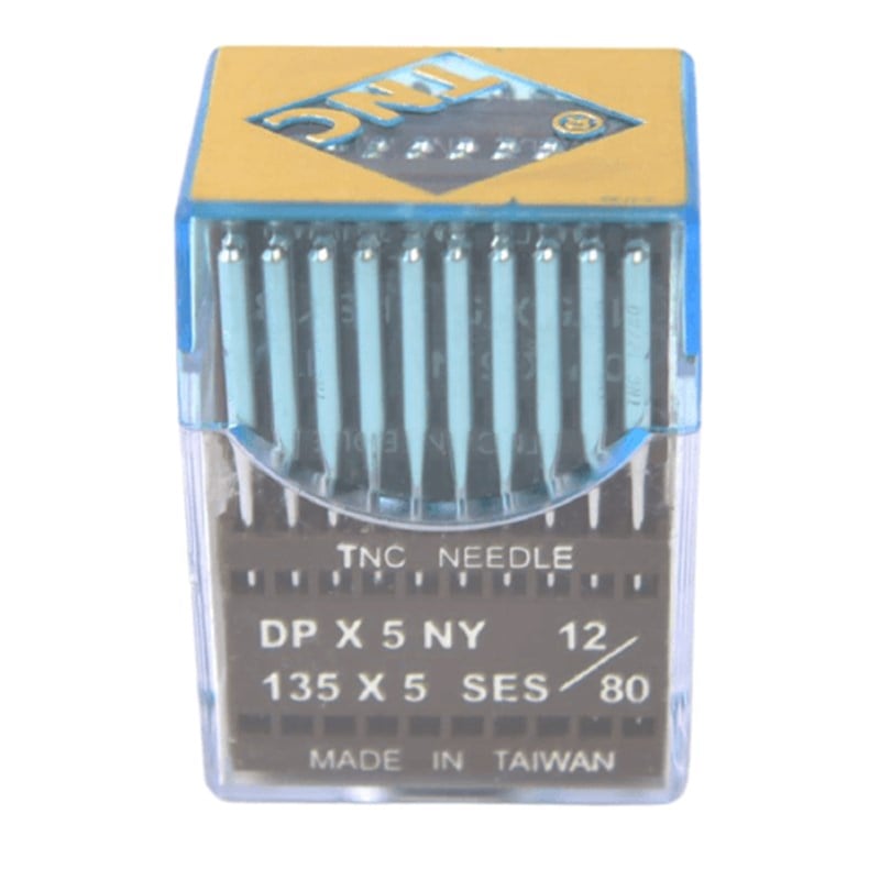 Düz Dikiş İğnesiTNCDüz Makine Kalın Dip Dikiş İğnesi / DPX5 SES 12/80 100ADET