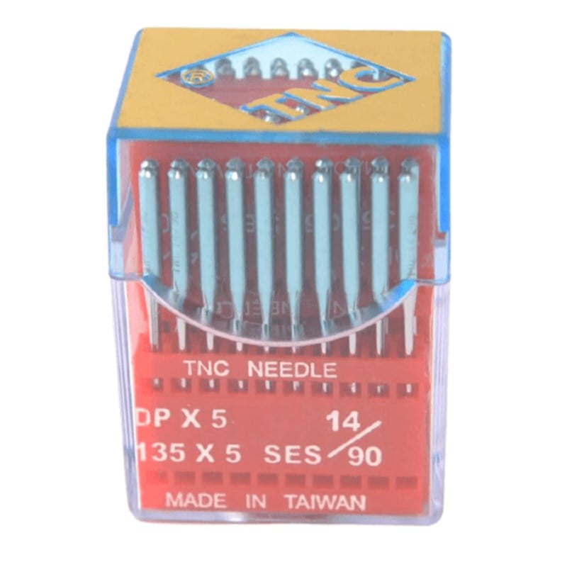 Düz Dikiş İğnesiTNCDüz Makine Kalın Dip Dikiş İğnesi / DPX5 SES 14/90 100ADET
