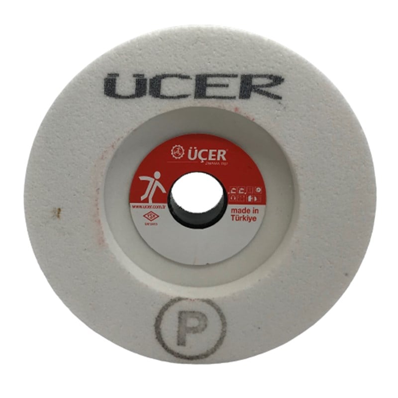 Kesim Makineleri ve EkipmanlarıÜçerHızar Makinesi İçi Çukur Bileme(Zımpara) Taşı 125X25X20-70X14