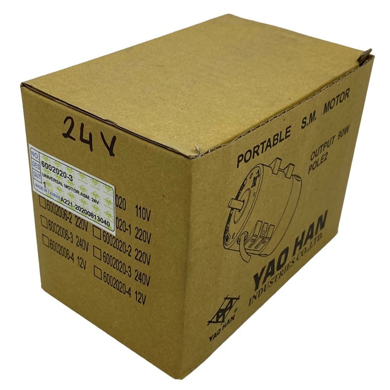 Çuval Ağzı Makineleri ve EkipmanlarıYaohanÇuvalağzı Dikiş Makinesi Motoru 24V / 6002006-3M (6002020-3)