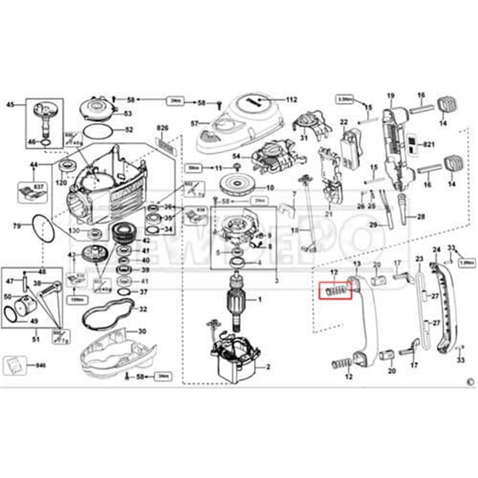 1005637-00 Dewalt D25902 Yay | dewdepo