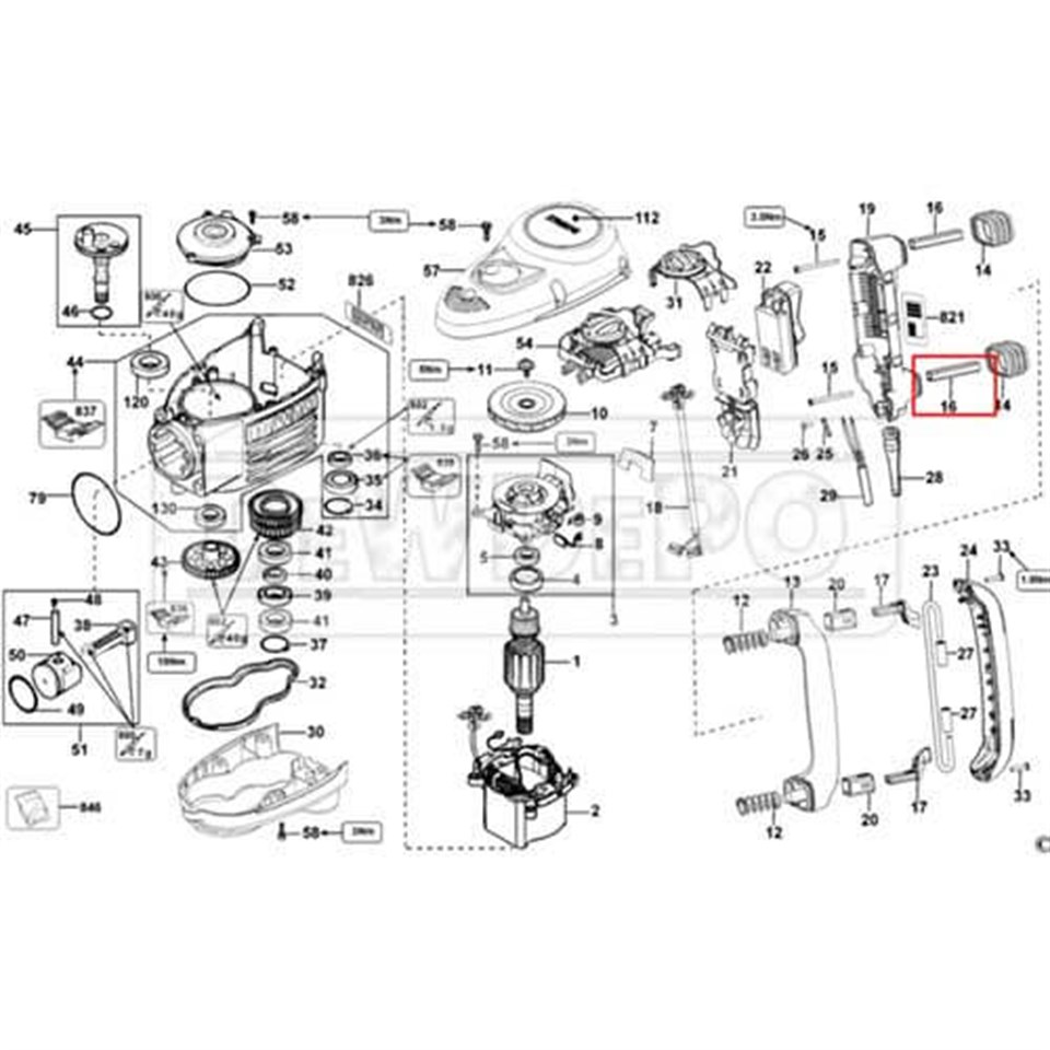 1005646-00 Dewalt D25902 Klavuz | dewdepo