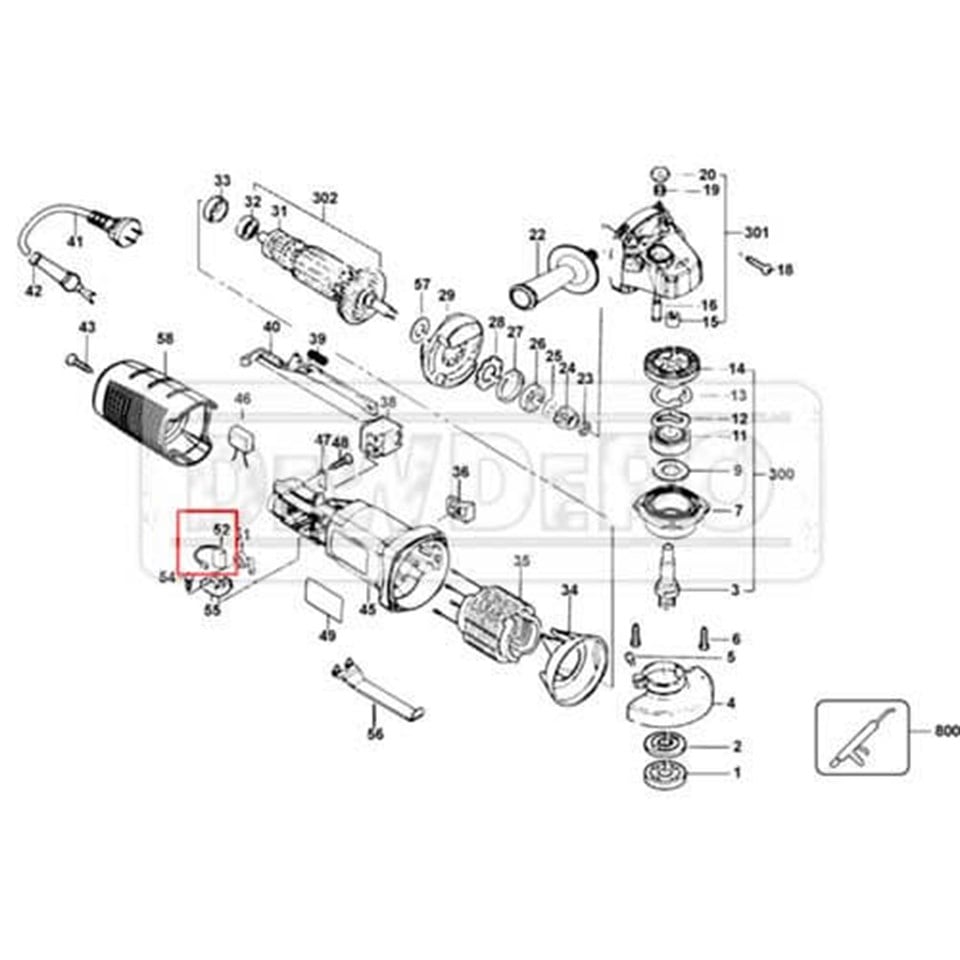 4140306001 Stanley STGS7115 Kömür