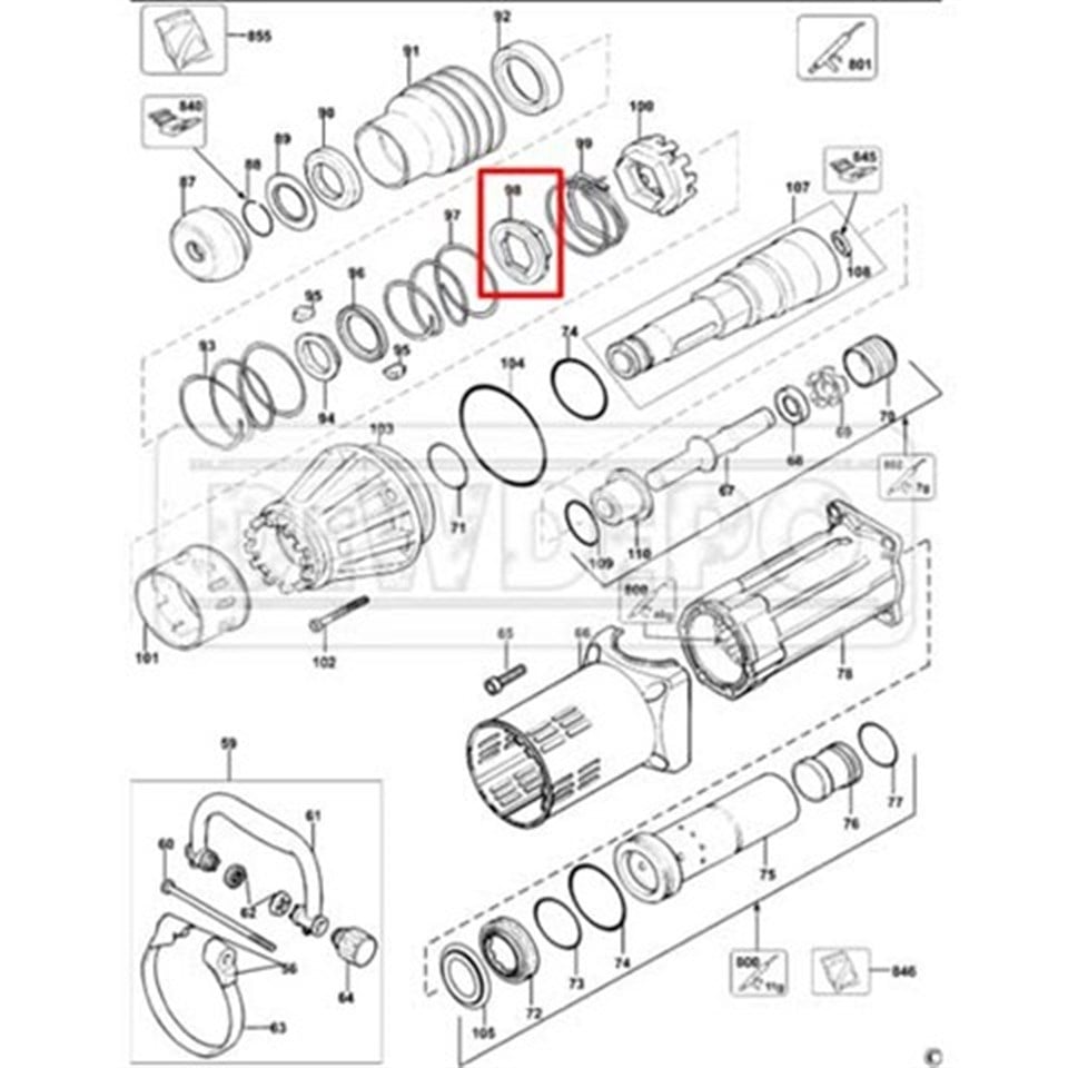 487268-00 Dewalt D25899 Yay Kılavuzu
