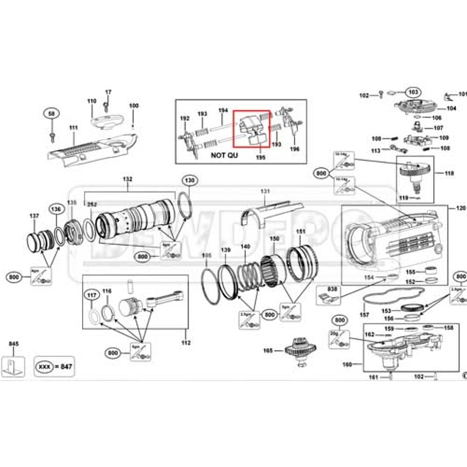 490613-00 Dewalt D25762 Denge Ağırlığı