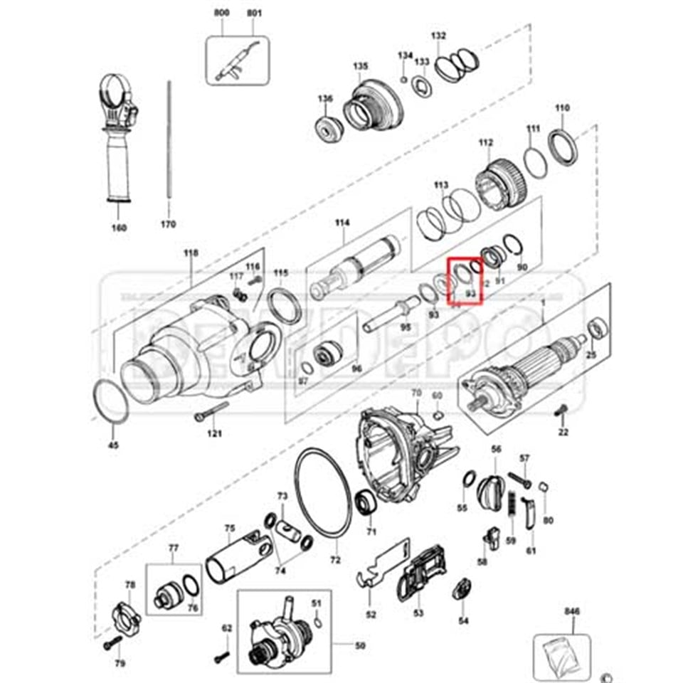 577135-00 Dewalt D25143 O Ring