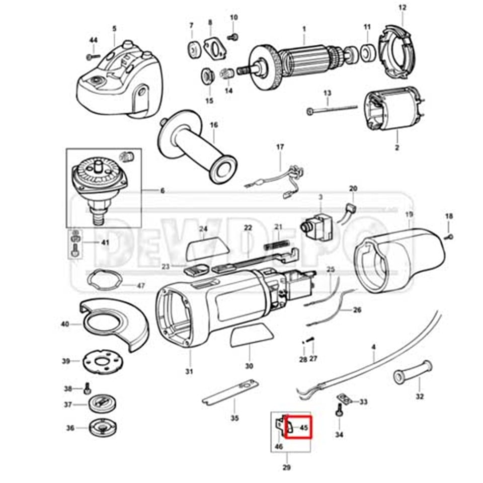 596071-00 Black+Decker CD115 Kömür