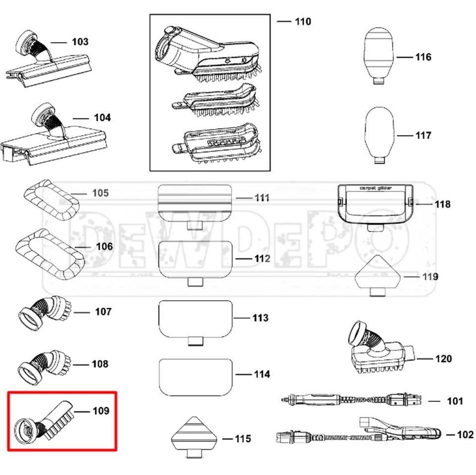 90586474-00 Black+Decker BHSM1615 Düz Fırça | dewdepo