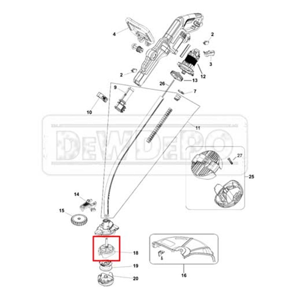 90589746 Black+Decker GL9035 Muhafaza