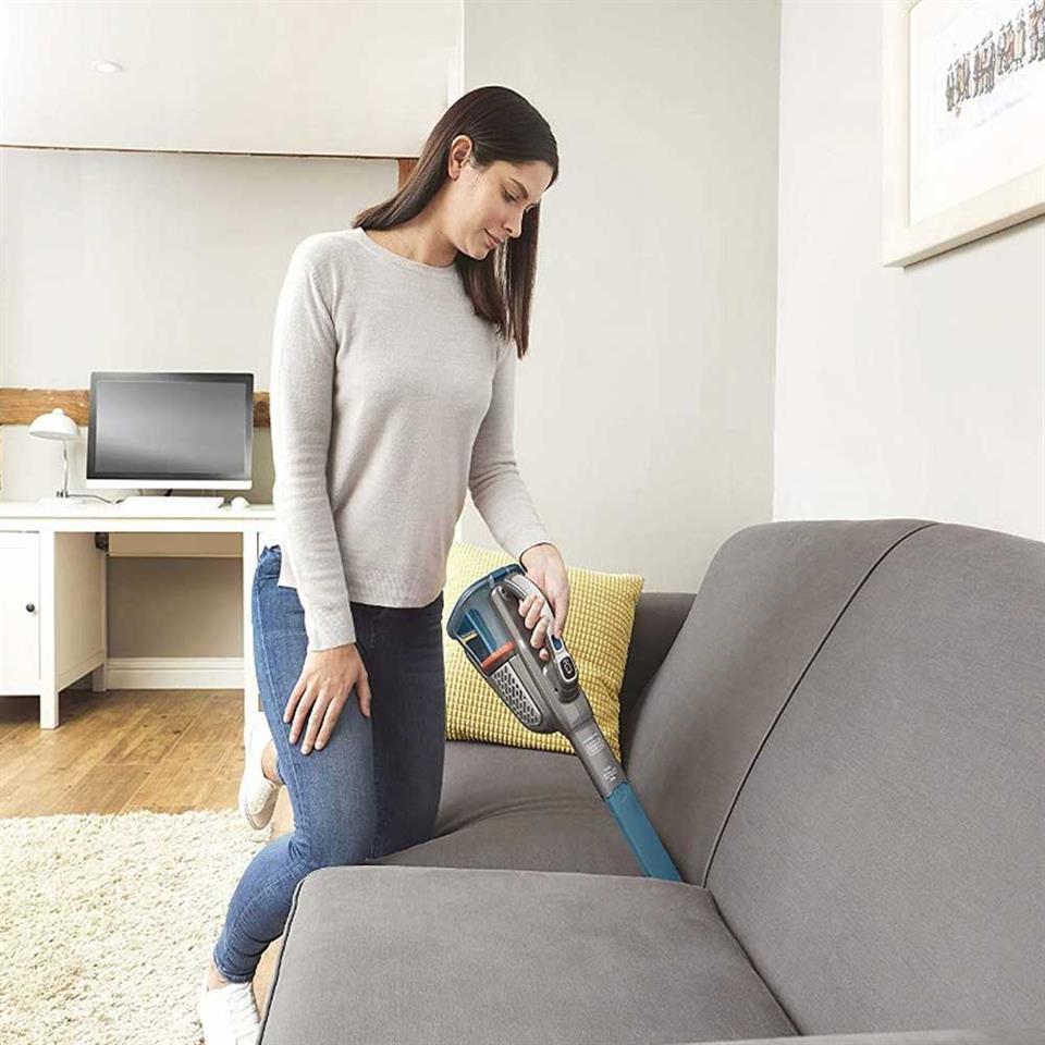 Black+Decker BHHV520BF 18V Şarjlı Stanard Girişli El Süpürgesi