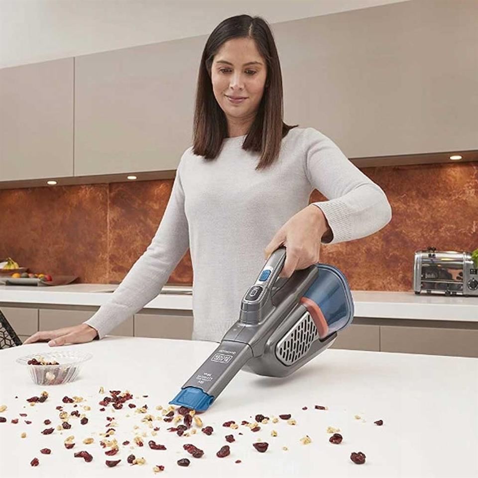 Black+Decker BHHV520BF 18V Şarjlı Stanard Girişli El Süpürgesi
