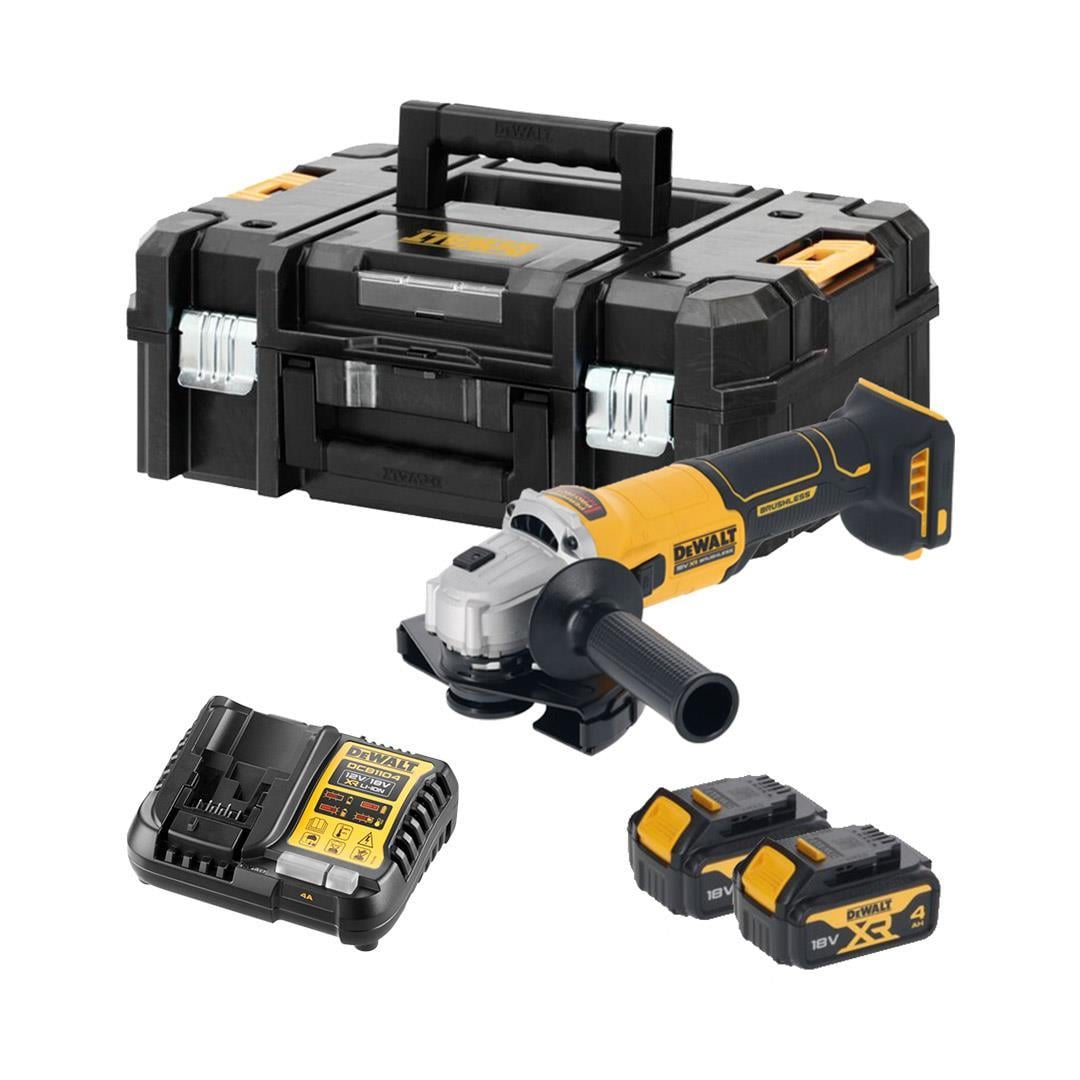 Dewalt 3'lü Makine Seti 18V Kömürsüz 2x4 Ah + 2x5 Ah Akü