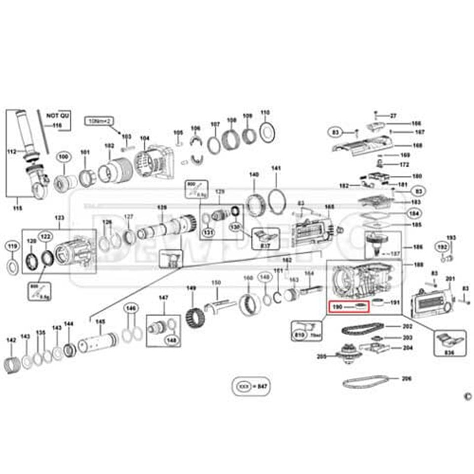 6001 Dewalt Rulman | dewdepo